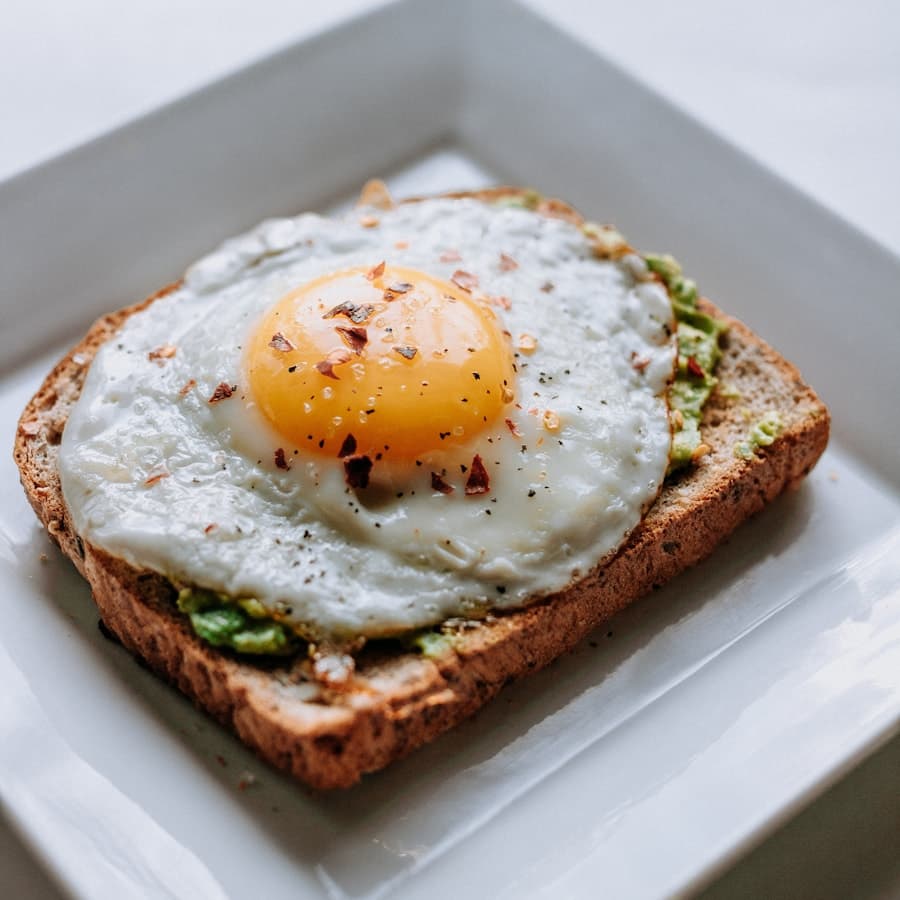 Egg & avocado toast