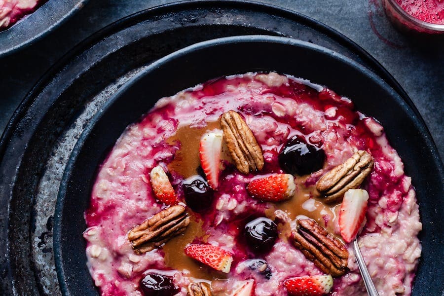 Protein oatmeal & berries